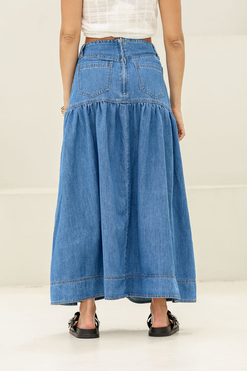 Amara Denim Skirt