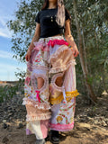 Upcycled Adjustable-Waist Pants