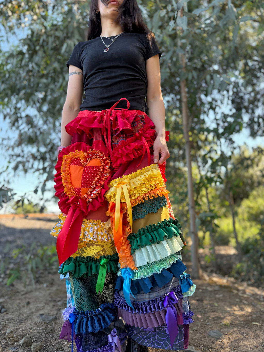 Upcycled Adjustable-Waist Pants