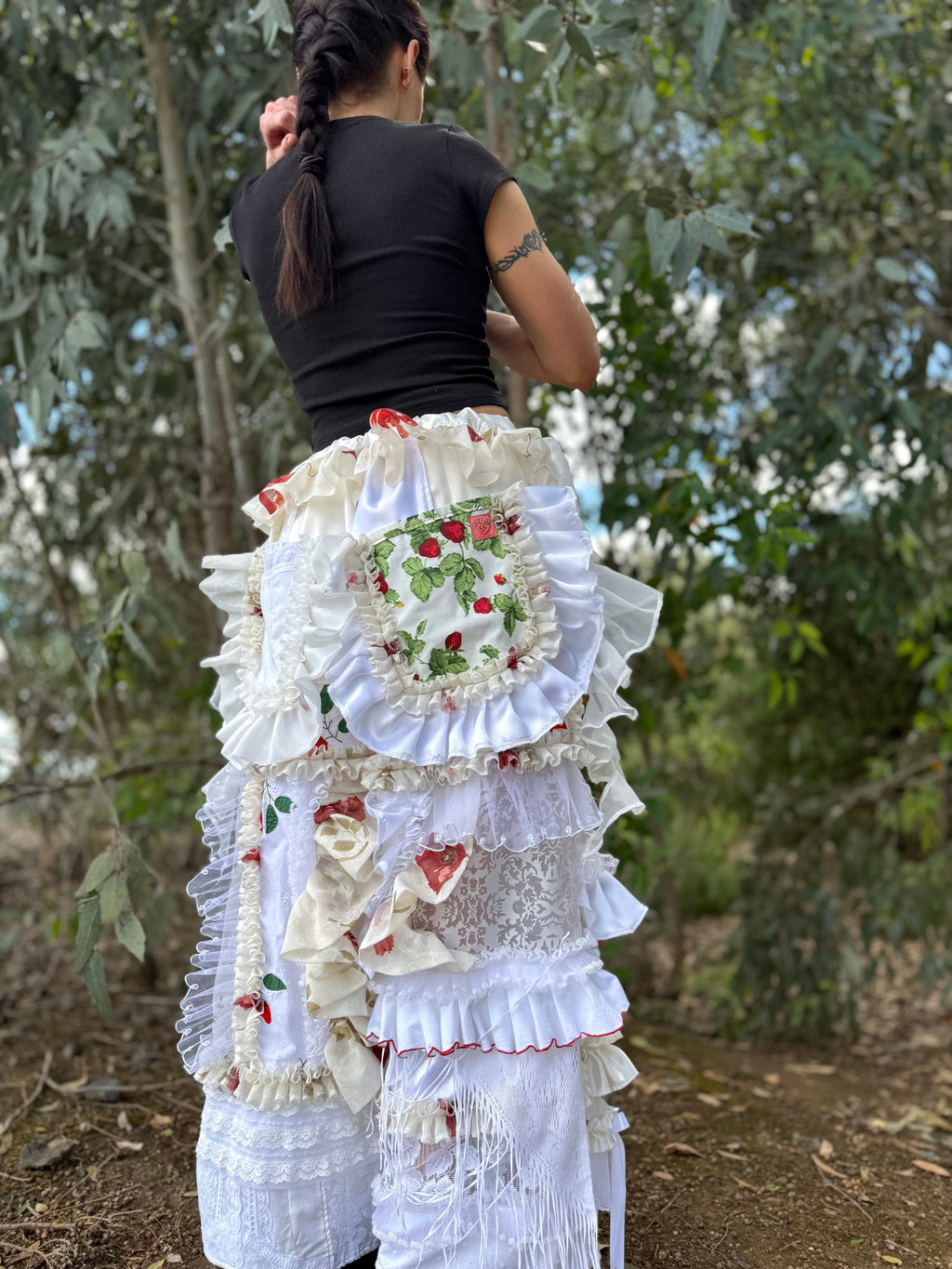 Upcycled Adjustable-Waist Pants
