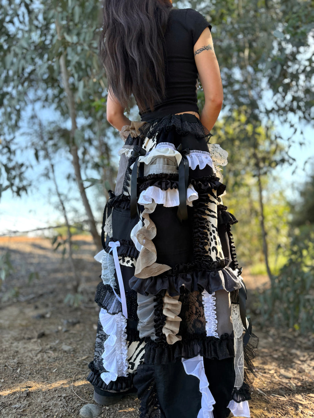 Upcycled Adjustable-Waist Pants