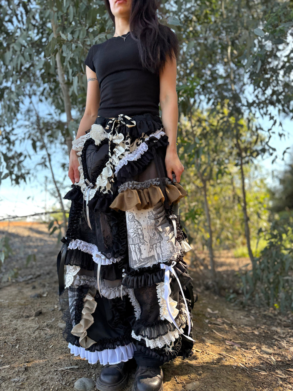 Upcycled Adjustable-Waist Pants